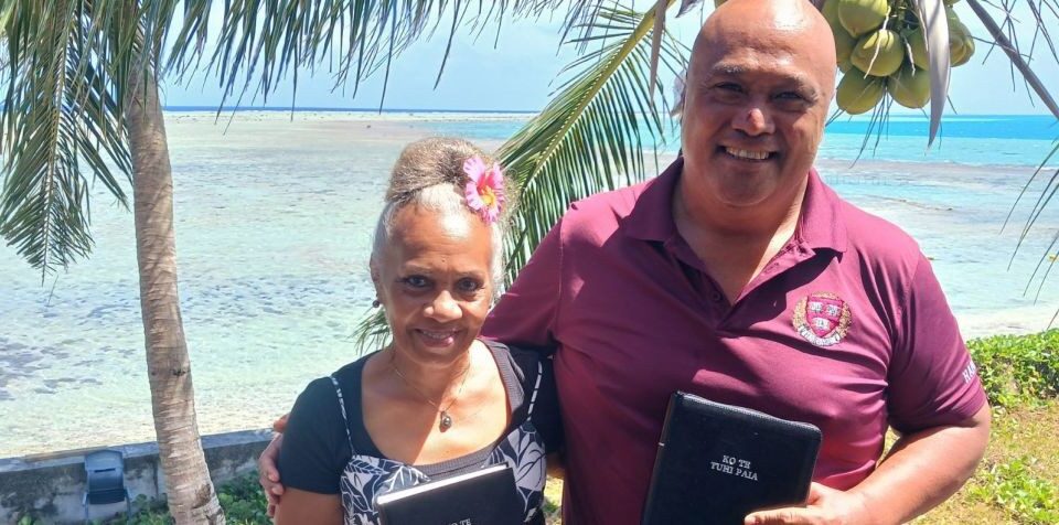 eine durchschossene Bibel