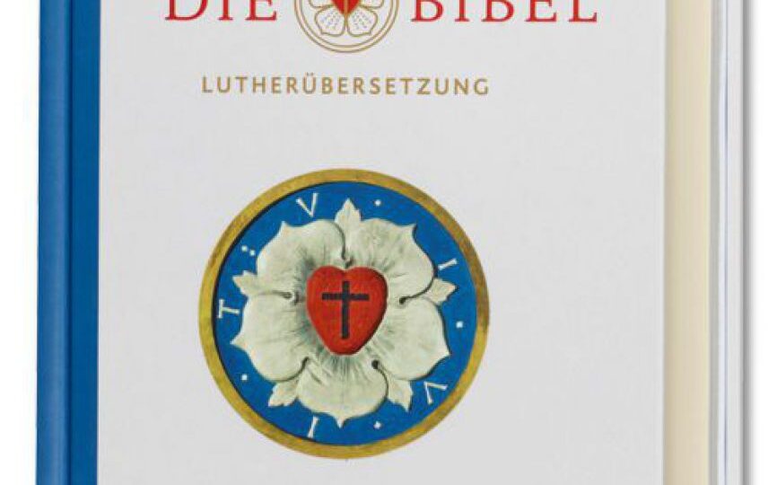 Cover der Lutherbibel in der Ausgabe von 2017.